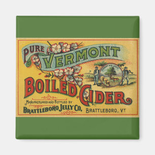 Aimant Cidre bouilli à la gelée vintage Brattleboro Vermo