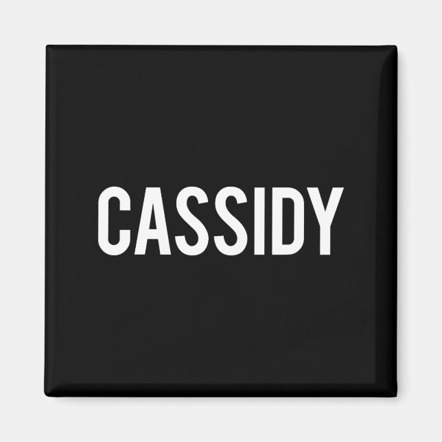 Aimant Cidy - Cool New Funny Name Fan Gift Tee  (Devant)