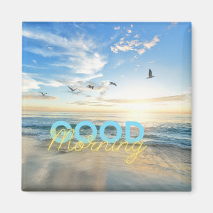 Aimant Ciel bleu du matin