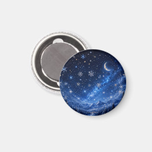 AIMANT CIEL ÉTOILÉ BLEU RÉFRIGÉRATEUR CÉLESTE