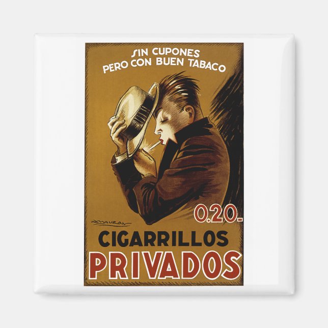Aimant Cigarillos Privados (Devant)