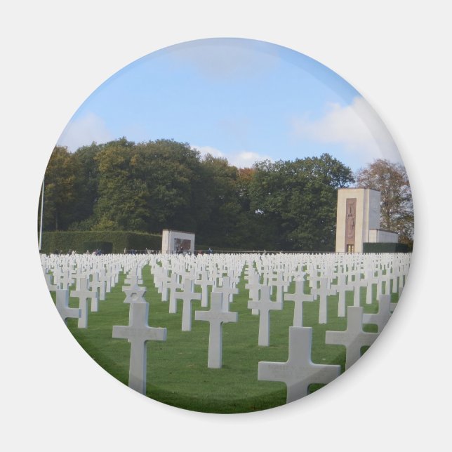 Aimant Cimetière américain Luxembourg (Devant)