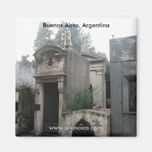 Aimant Cimetière de Recoleta, Buenos Aires, Argentine