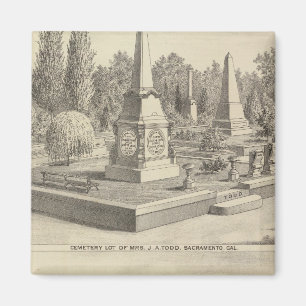 Aimant Cimetière Sacto, res Woodland