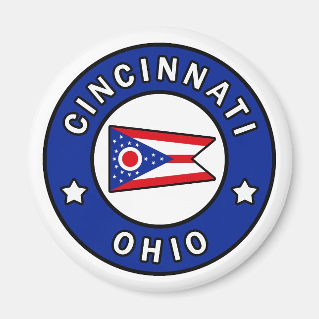 Aimant Cincinnati Ohio (Devant)