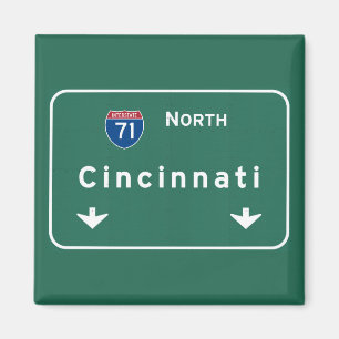 Aimant Cincinnati Ohio oh Autoroute Interstate Freeway :