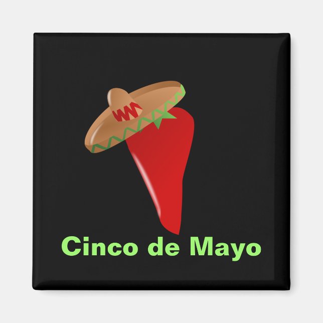 Aimant Cinco de Mayo (Devant)