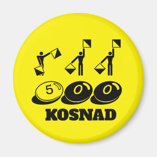 Aimant cinq centième broche créée pour vous par l'équipe