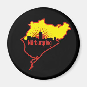 Aimant Circuit de Nurburgring Nordschleife, Allemagne