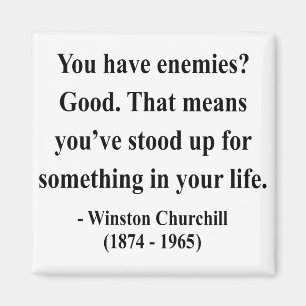 Aimant Citation 3a de Winston Churchill