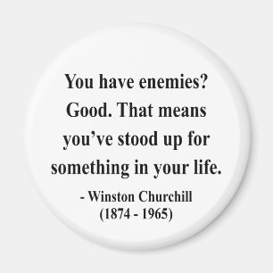 Aimant Citation 3a de Winston Churchill