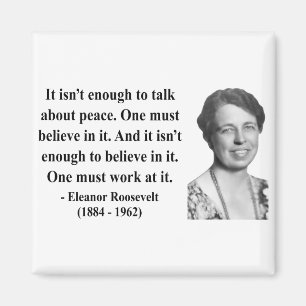 Aimant Citation 4b d'Eleanor Roosevelt