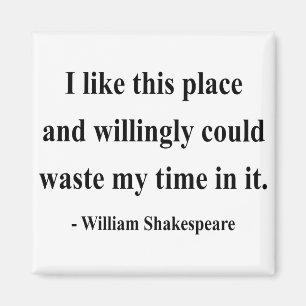 Aimant Citation 6a de Shakespeare