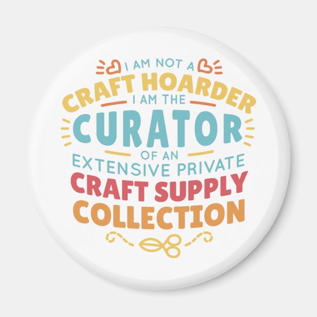 Aimant Citation Collector Collector Craft Drôle (Devant)