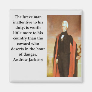 Aimant citation d'andrew jackson