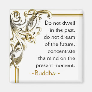 Aimant Citation de bouddha ~ Magnat de motivation