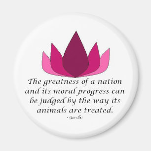 Aimant Citation de Gandhi