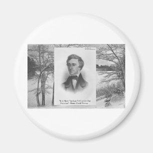 Aimant Citation de Henry David Thoreau