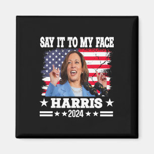 Aimant Citation De Kamala Harris 2024 À Mon Visage