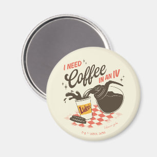 Aimant Citation de Luke's Coffee IV de Gilmore Girls