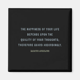 Aimant Citation De Marcus Aurelius, Mindset Motivational