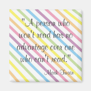 Aimant Citation de Mark Twain