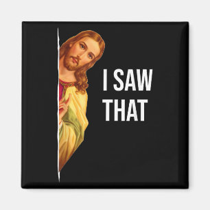 Aimant Citation de mème de Jésus amusant - Mens &amp ; Wo