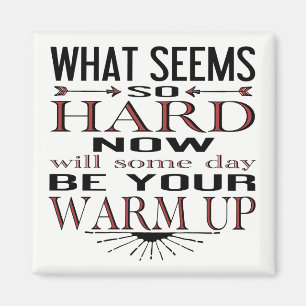 Aimant Citation de motivation de danse de forme physique