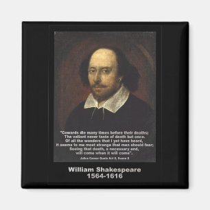 Aimant Citation de Shakespeare ~ Julius Caesar