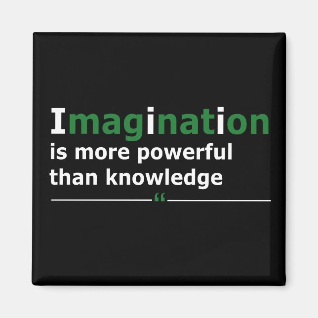 Aimant Citation de vie motivante (Devant)