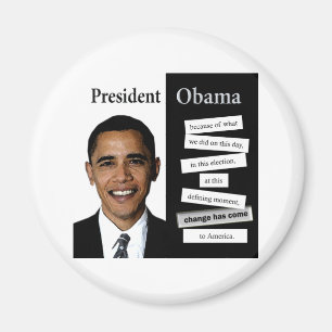 Aimant Citation du président Obama
