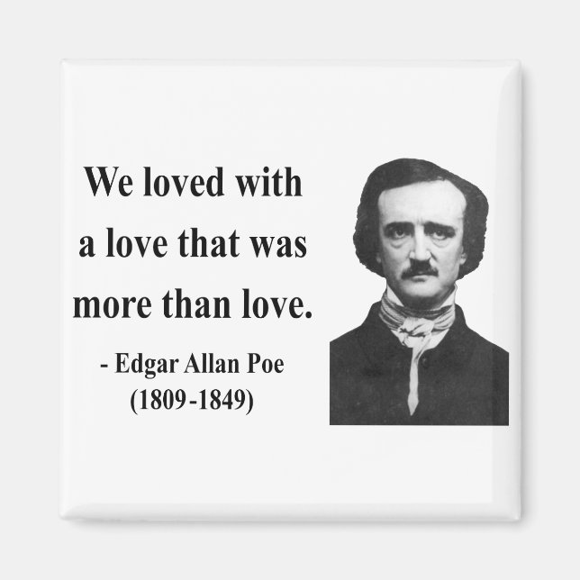 Aimant Citation Edgar Allen Poe 12b (Devant)
