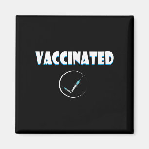 Aimant Citation Graphique Vaccinée Sur Les Humours Drôle 