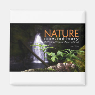 Aimant Citation inspirante — Nature