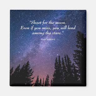 Aimant Citation Inspiration du ciel nocturne