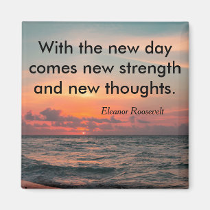 Aimant Citation Inspirationnelle Eleanor Roosevelt