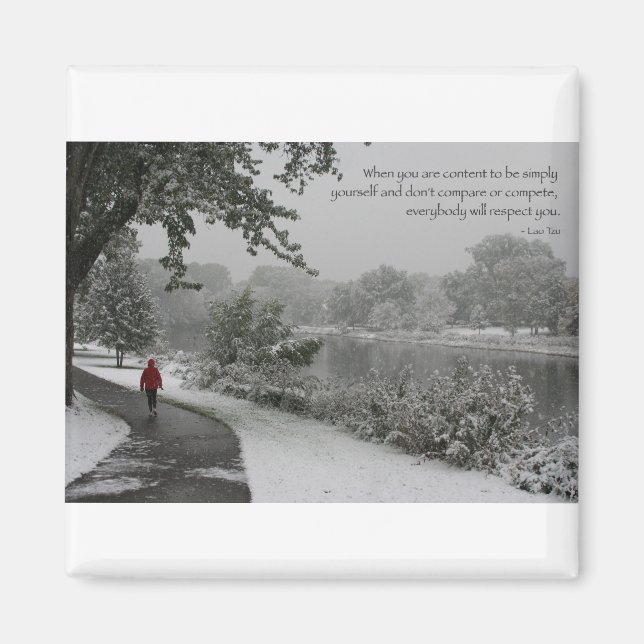 Aimant Citation Lao Tsu II (Devant)
