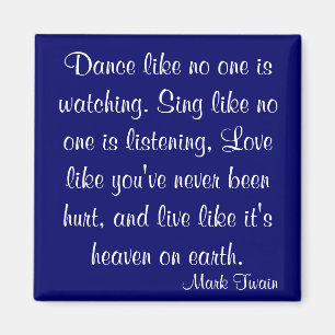 Aimant Citation Mark Twain