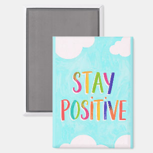 Aimant Citation motivante positive peinte