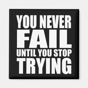 Aimant Citation motivationnelle réussie