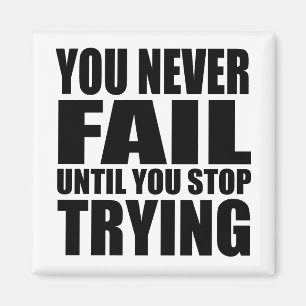 Aimant Citation motivationnelle réussie