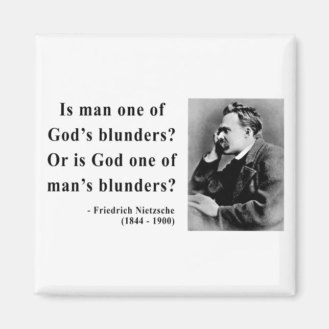 Aimant Citation Nietzsche 6b (Devant)