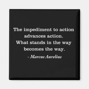 Aimant Citation stoïque de Marcus Aurelius
