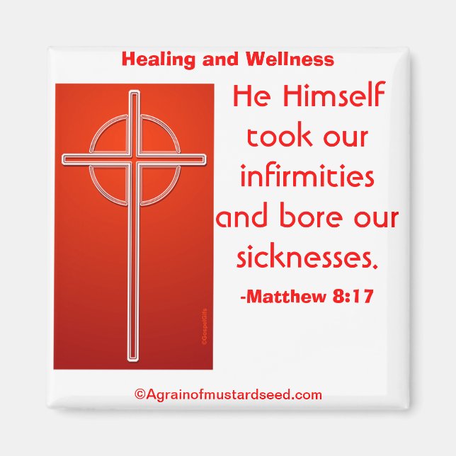 Aimant Citations bibliques (Devant)