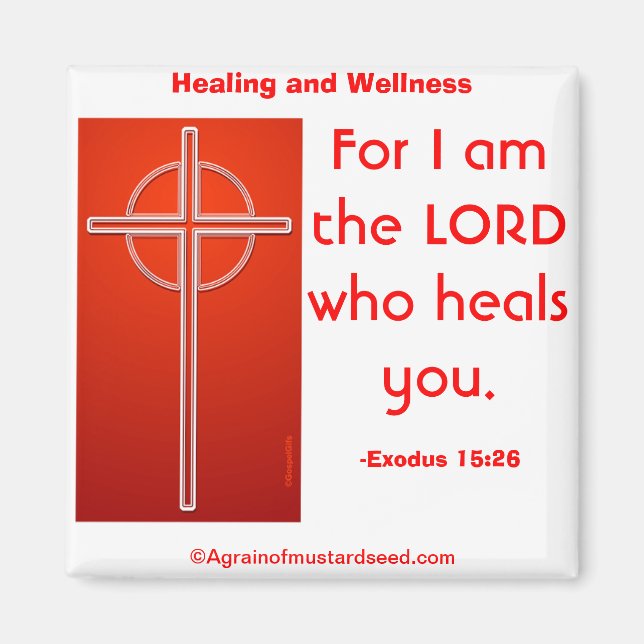 Aimant Citations chrétiennes (Devant)