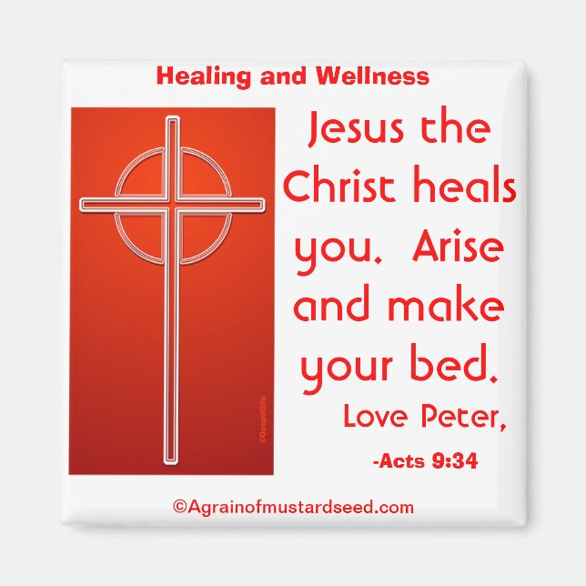 Aimant Citations chrétiennes (Devant)