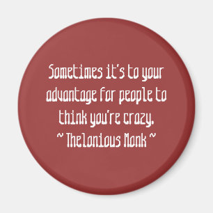 Aimant Citations compositrices amusantes - Moine