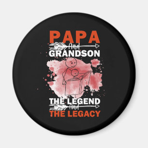Aimant Citations grand-père Papa Et Grandson