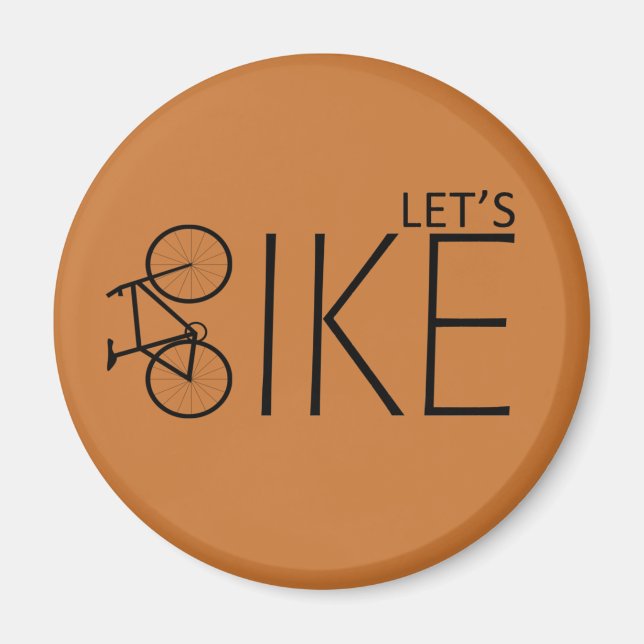 Aimant citations inspirantes à vélo (Devant)