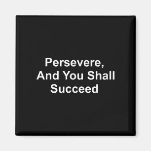 Aimant Citations Inspirationnelles - Persévérantes Et Vou